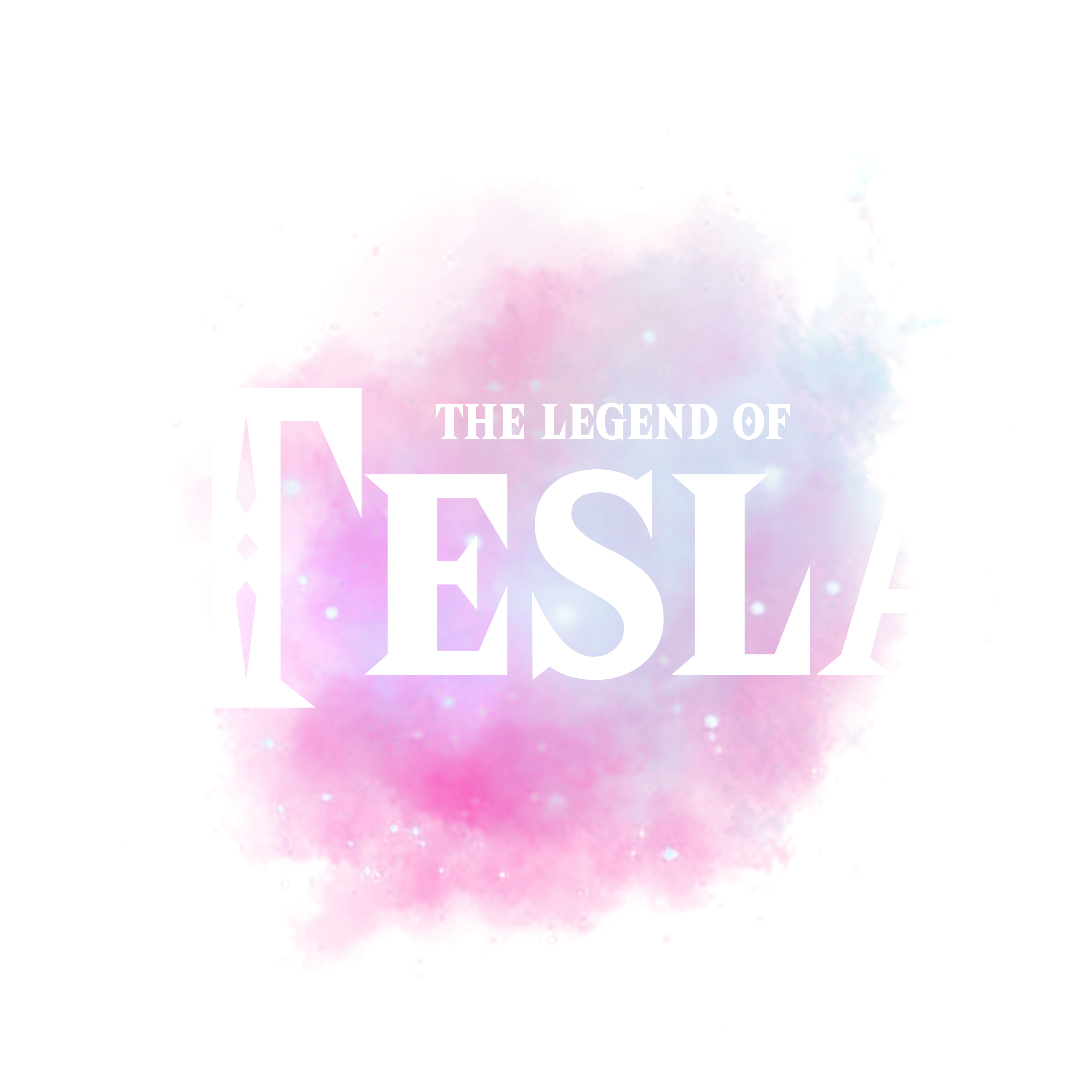 The Legend of Tesla - Logo White